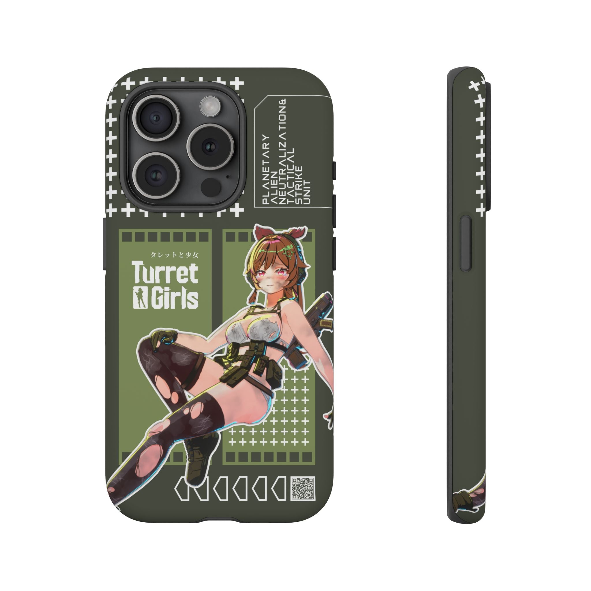 タレットガールズ - ぼろぼろのスマホケース