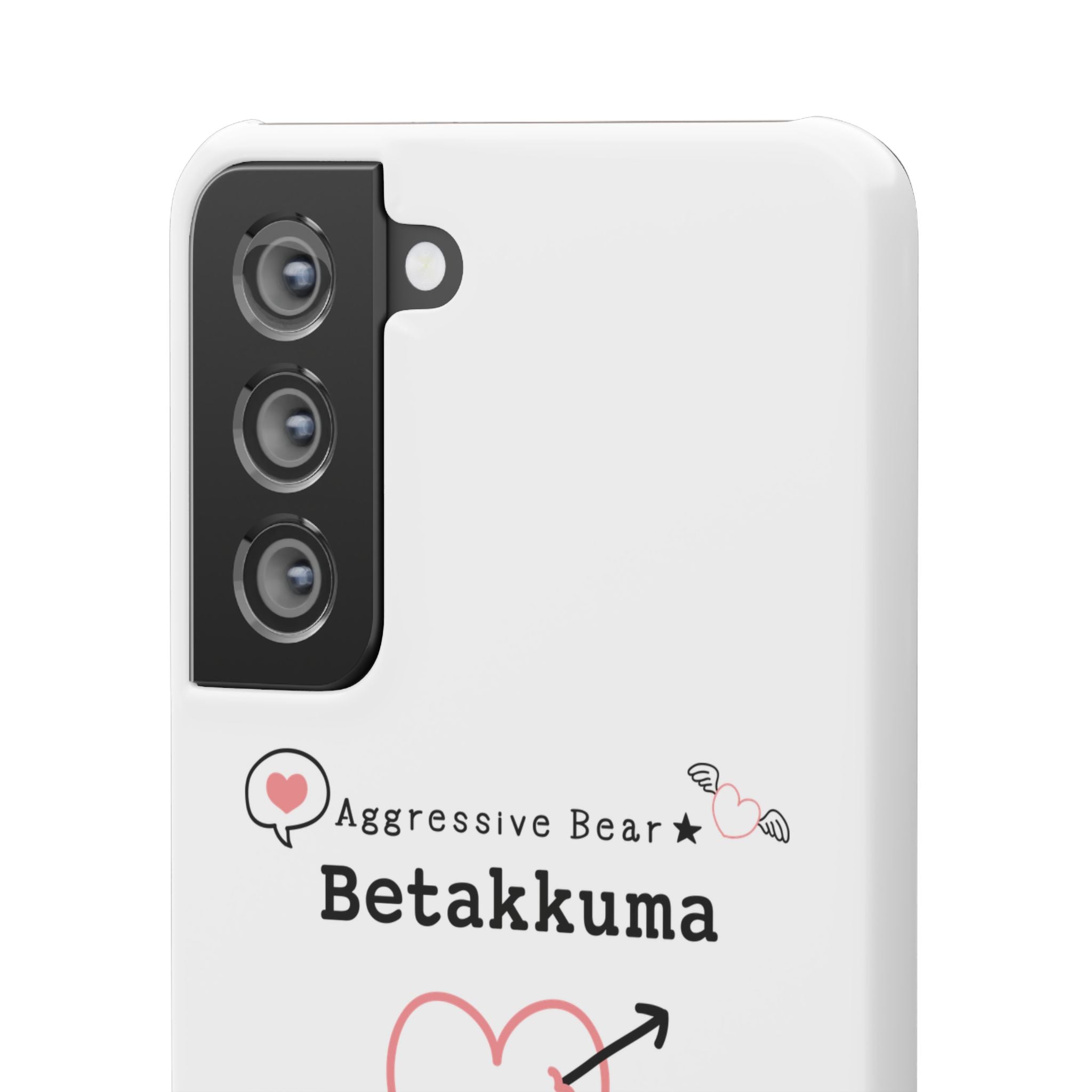 Betakkuma Arrow Heart Phone Case