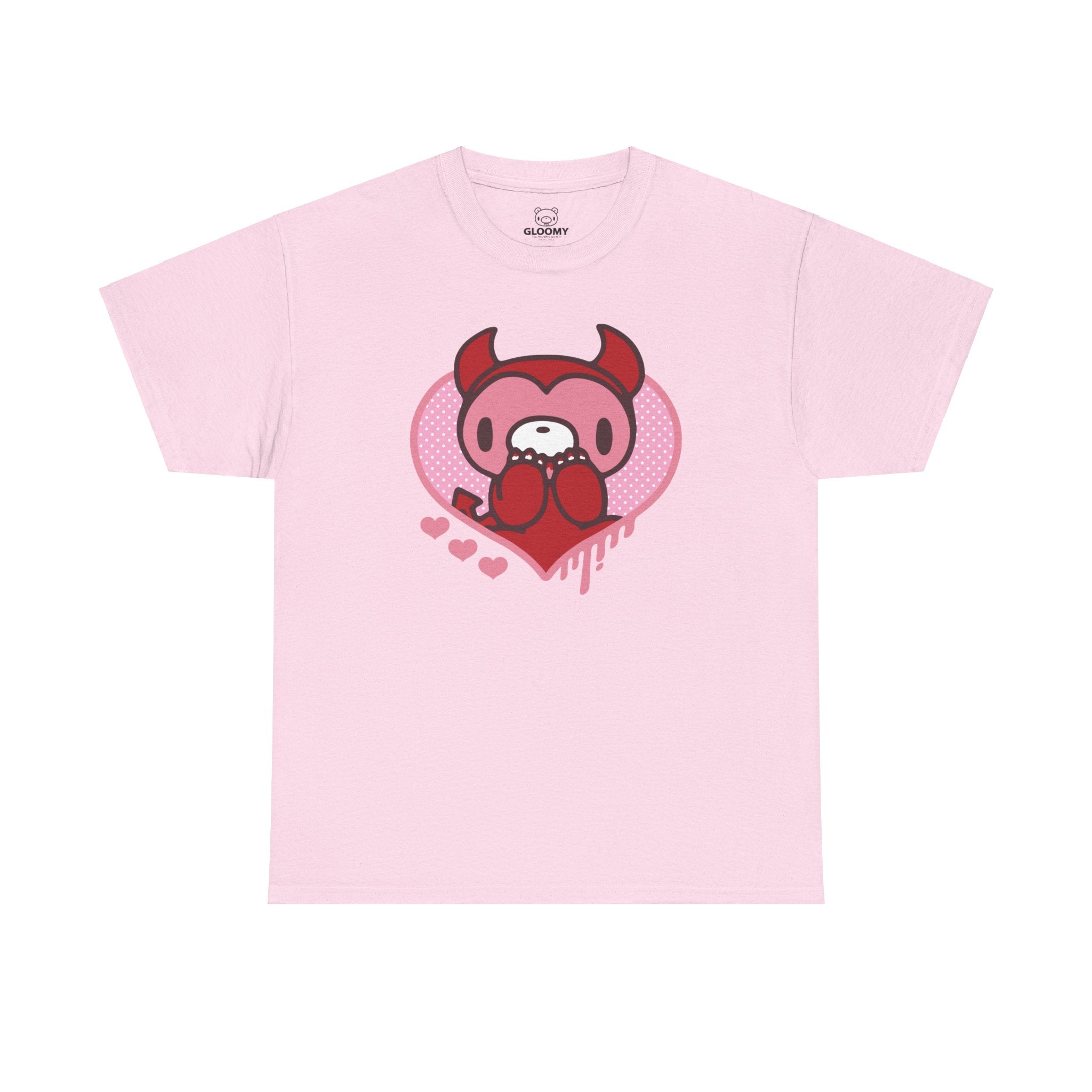 Valentine's Day Devil Gloomy Bear Tee
