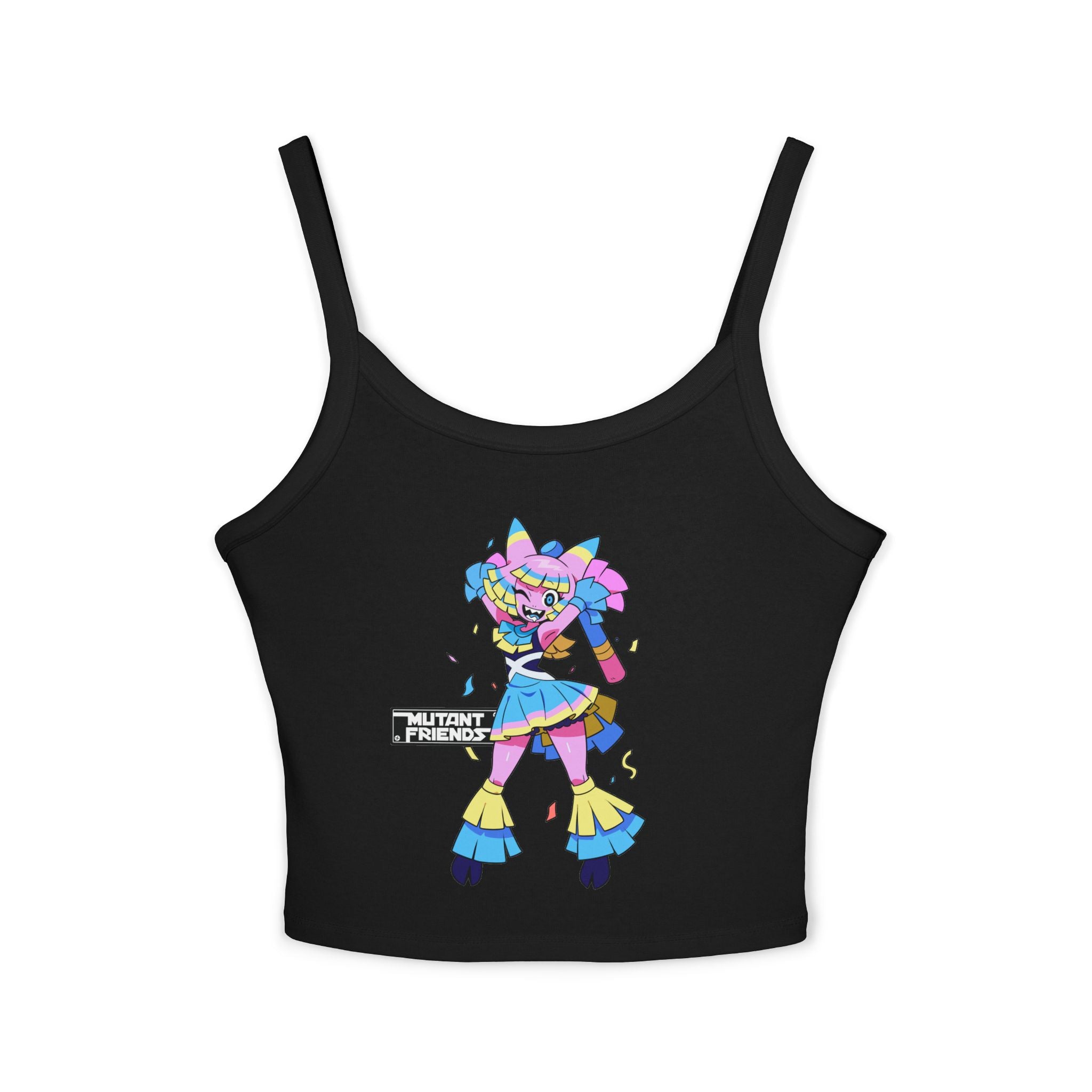 NelNal Mutant friends Spaghetti Strap Tank Top