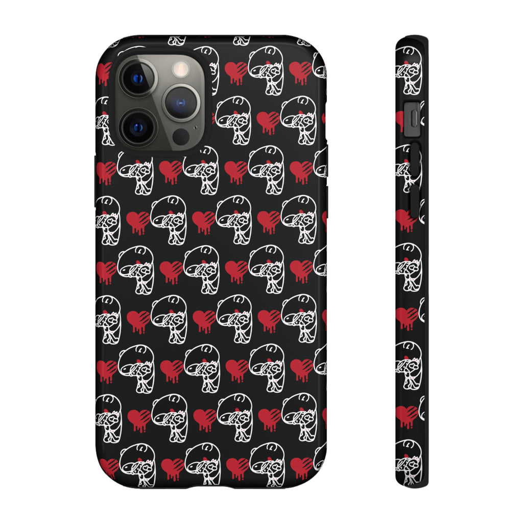 Gloomy & Pity Hug [Black] Phone Case