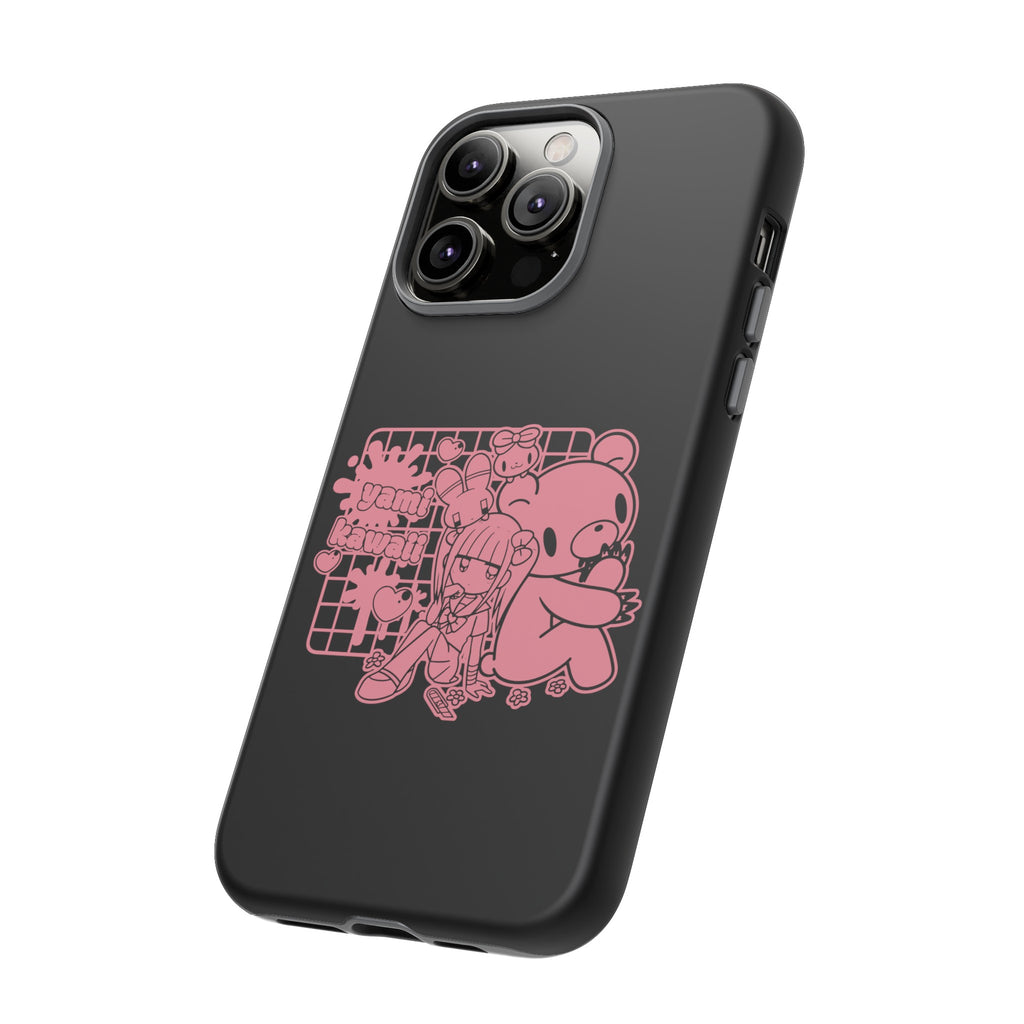 Menherachan X Gloomy Bear Yami Kawaii Phone Case