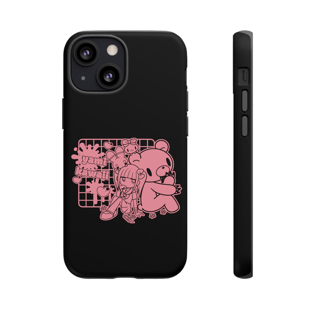 Menherachan X Gloomy Bear Yami Kawaii Phone Case