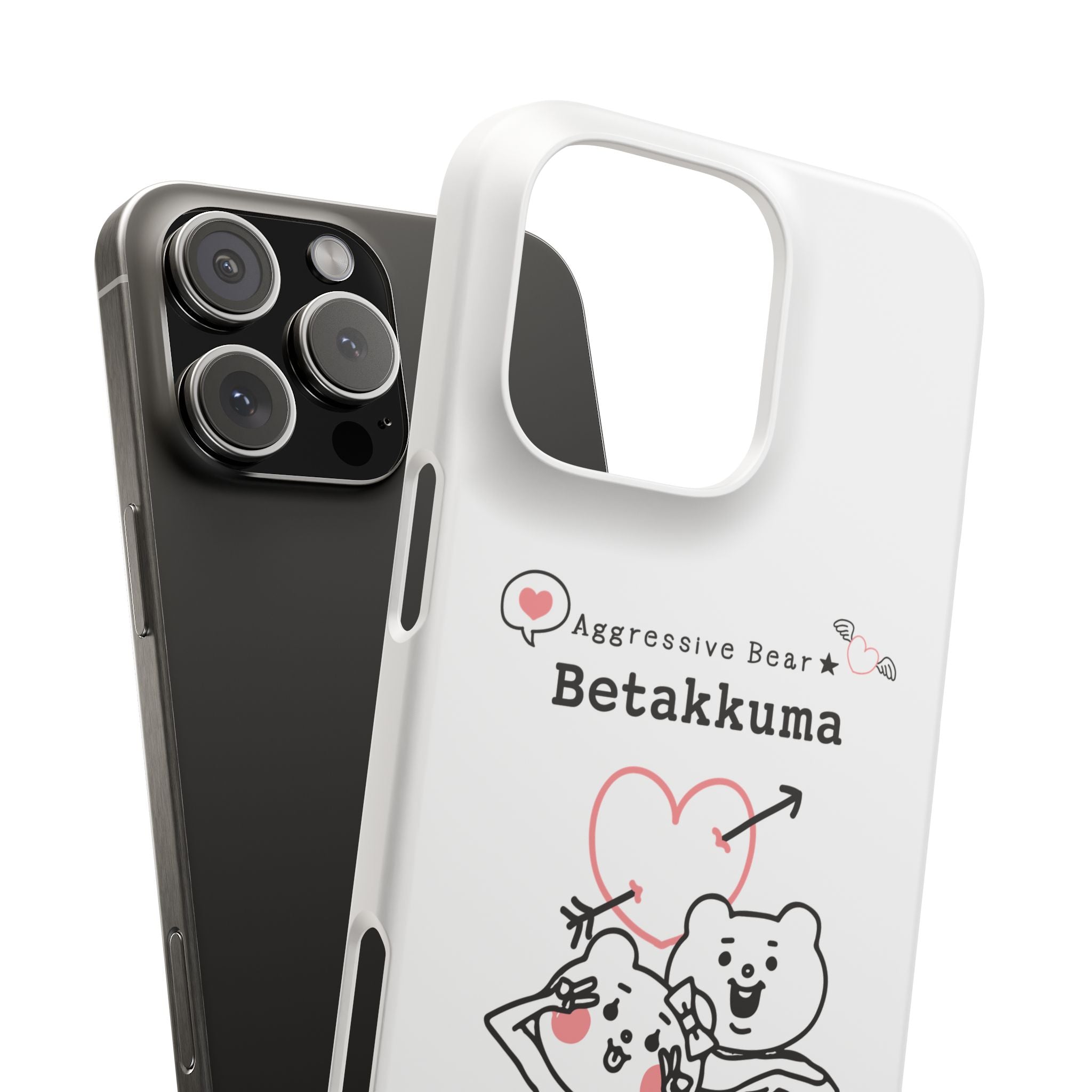 Betakkuma Arrow Heart Phone Case