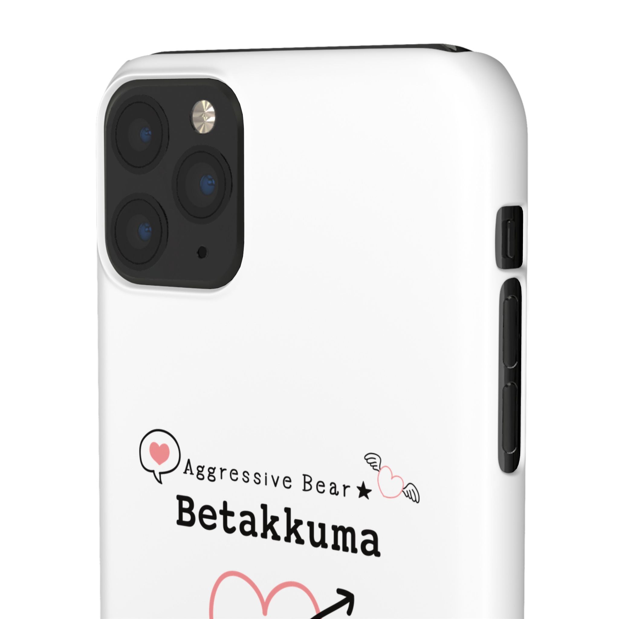 Betakkuma Arrow Heart Phone Case