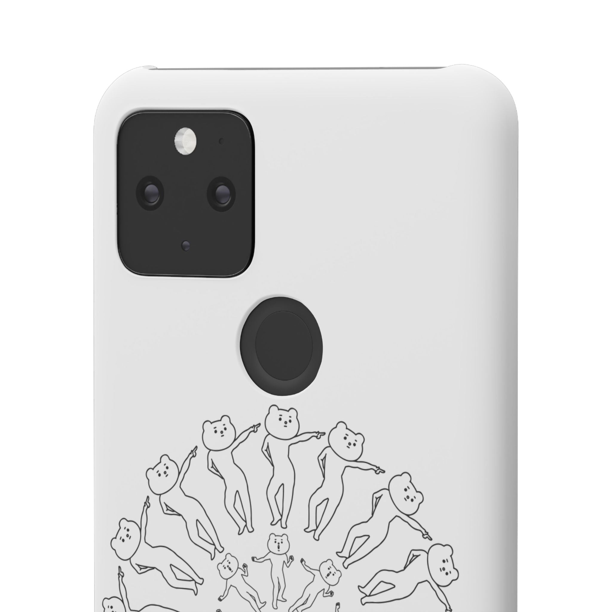 Betakkuma Swirl Pattern Phone Case