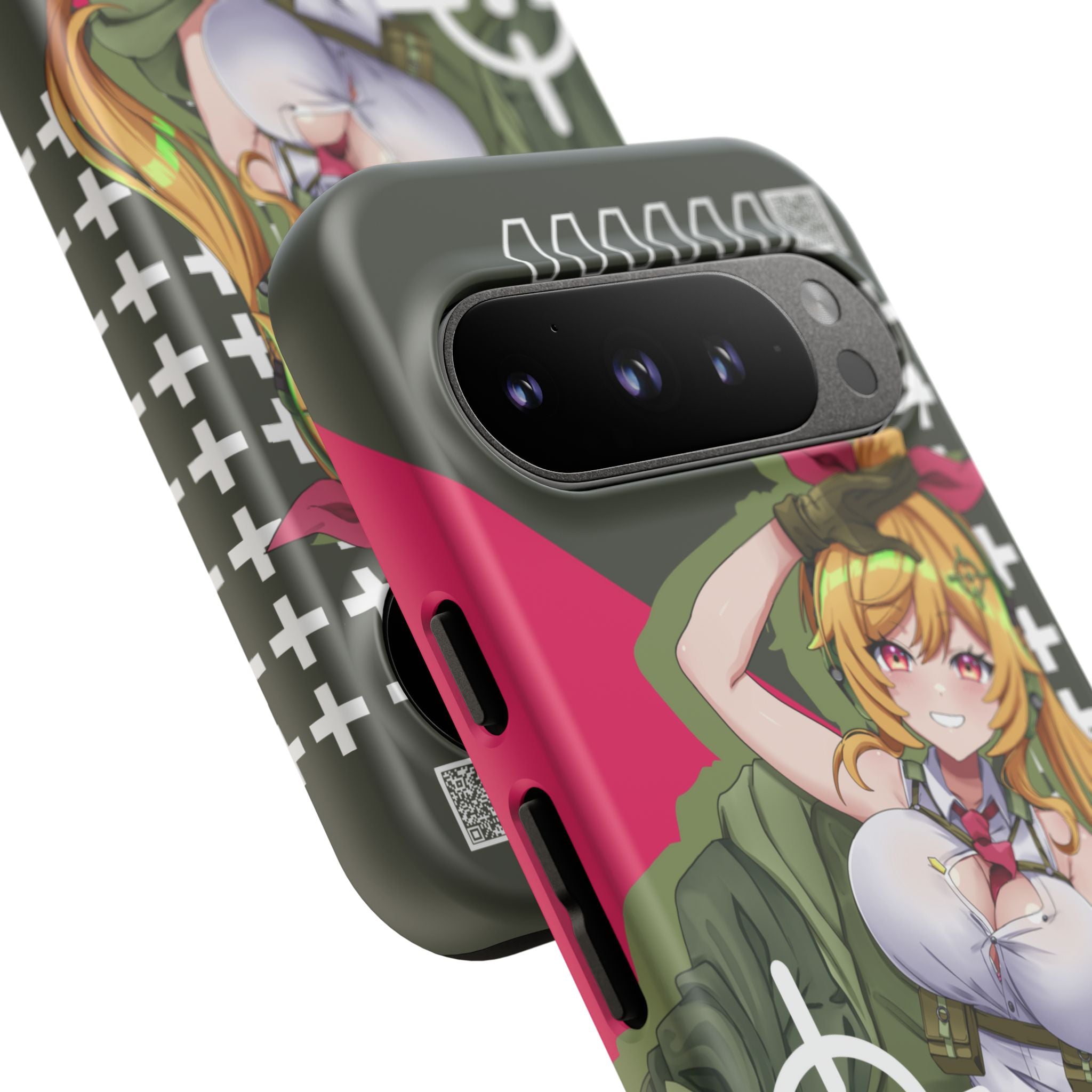 タレットガールズ - ロックオン スマホケース