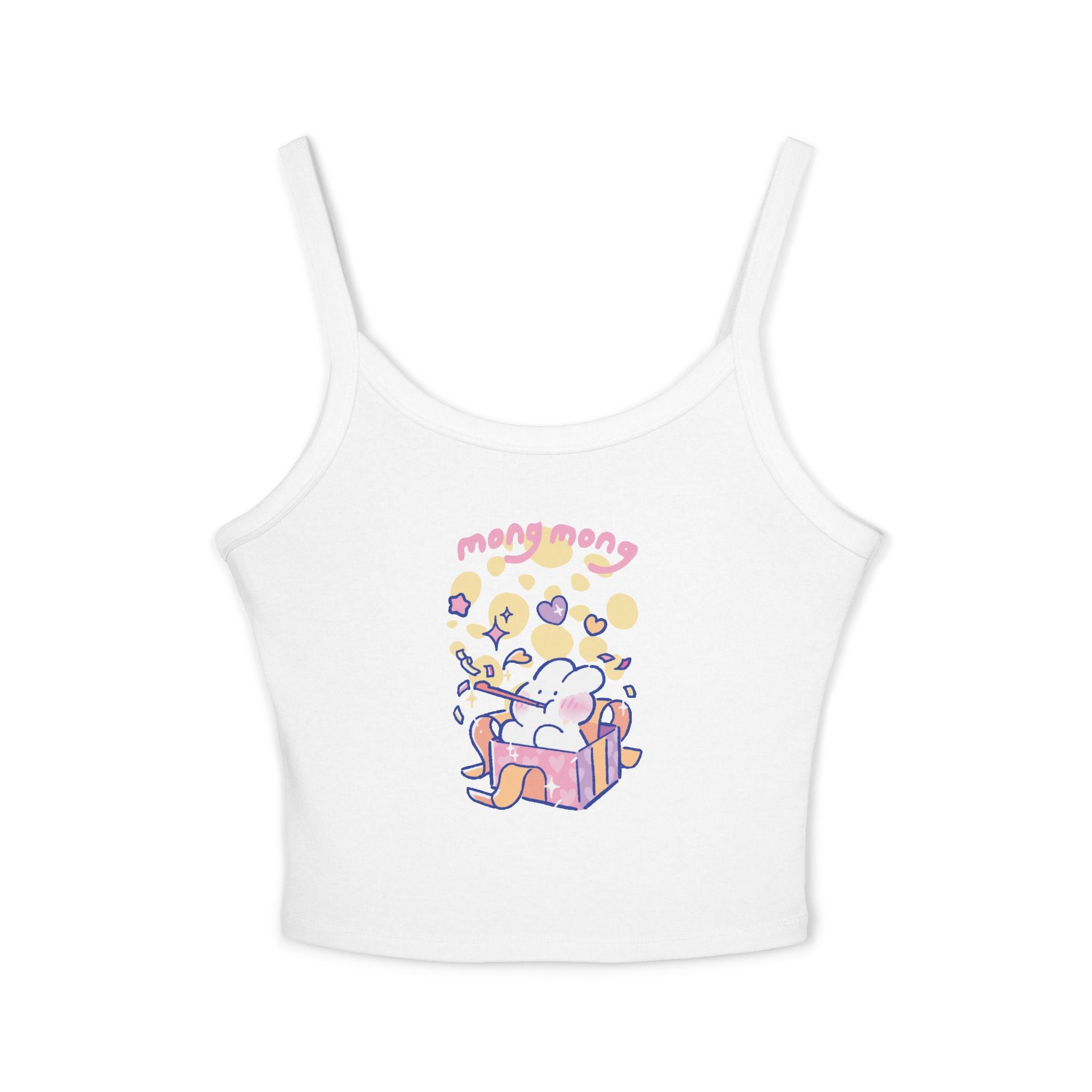 Lovely Mong Mong Spaghetti Strap Tank Top