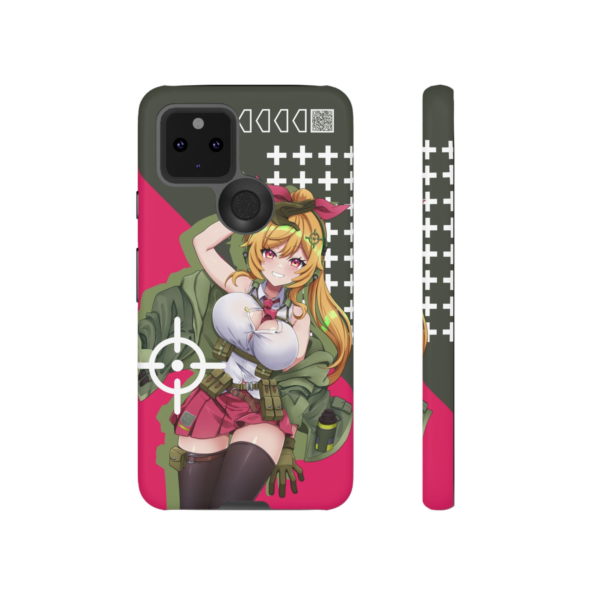 タレットガールズ - ロックオン スマホケース