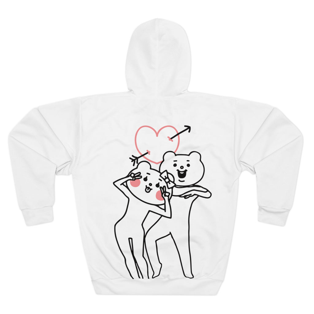 Betakkuma Arrow in Heart Hoodie
