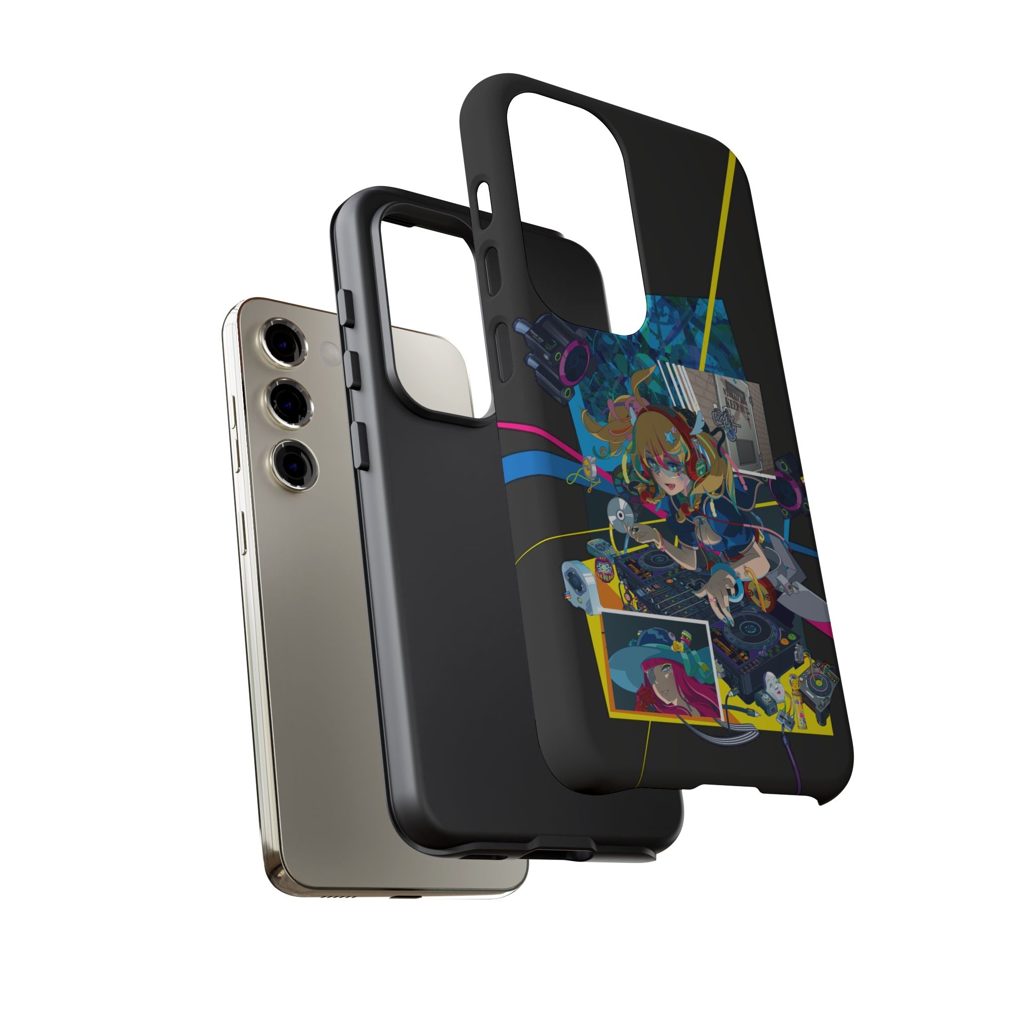 HYPERSONIC music club DJ VAL - Tough Phone Case