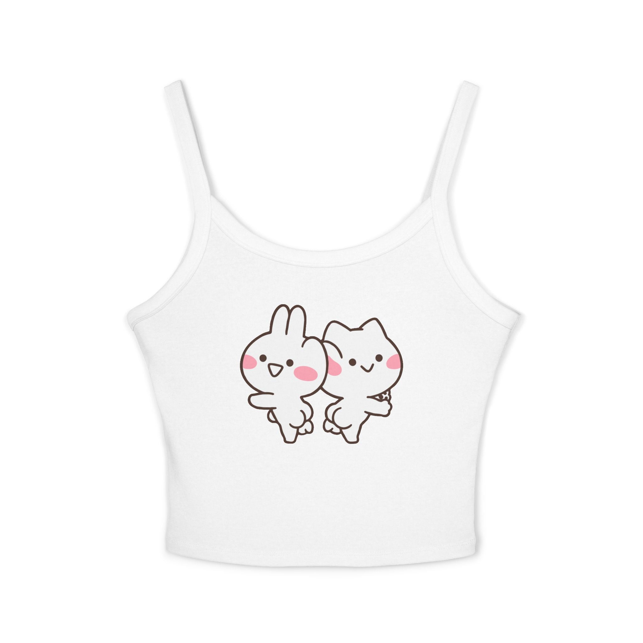 Mimi&Neko Spaghetti Strap Tank Top