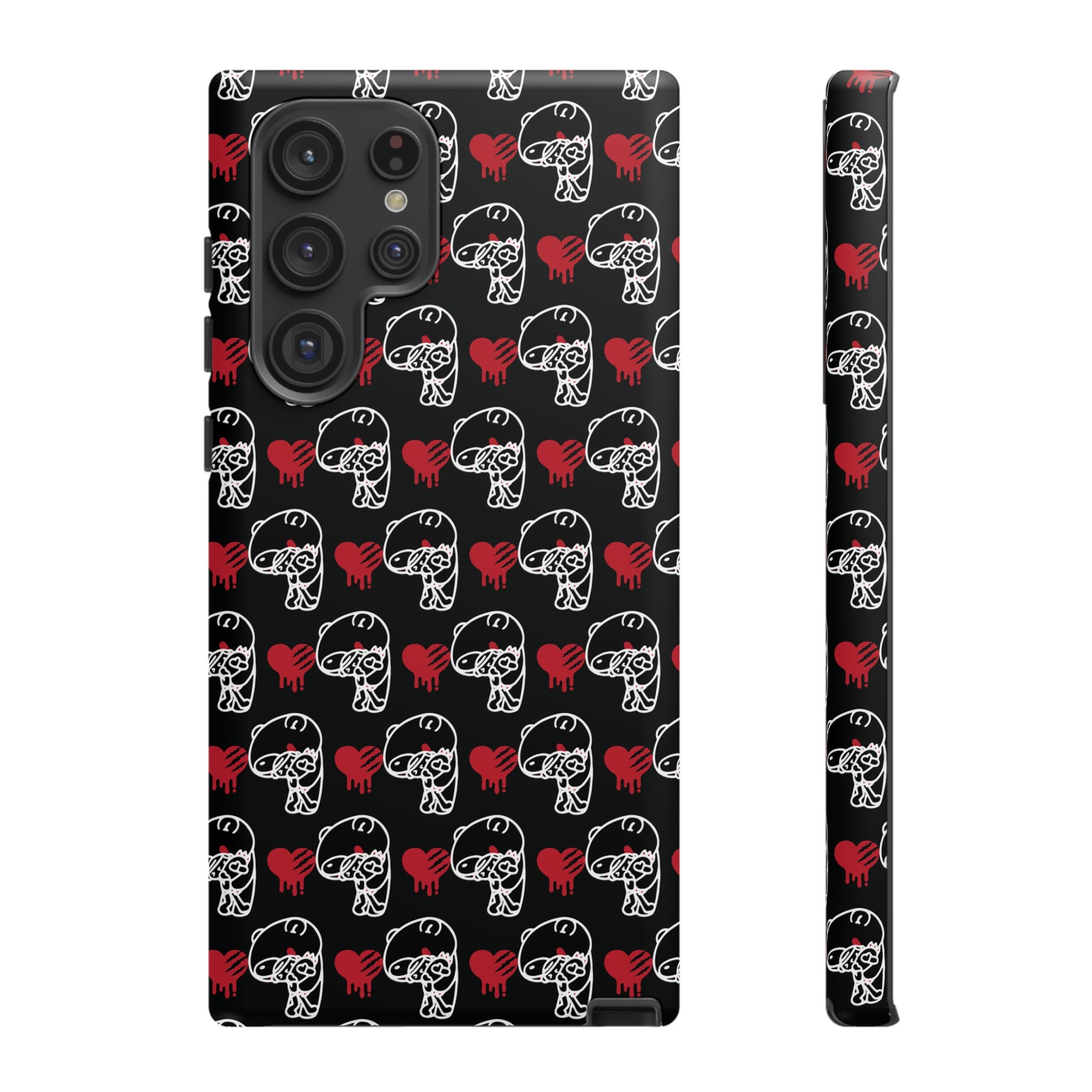 Gloomy & Pity Hug [Black] - Tough Phone Case