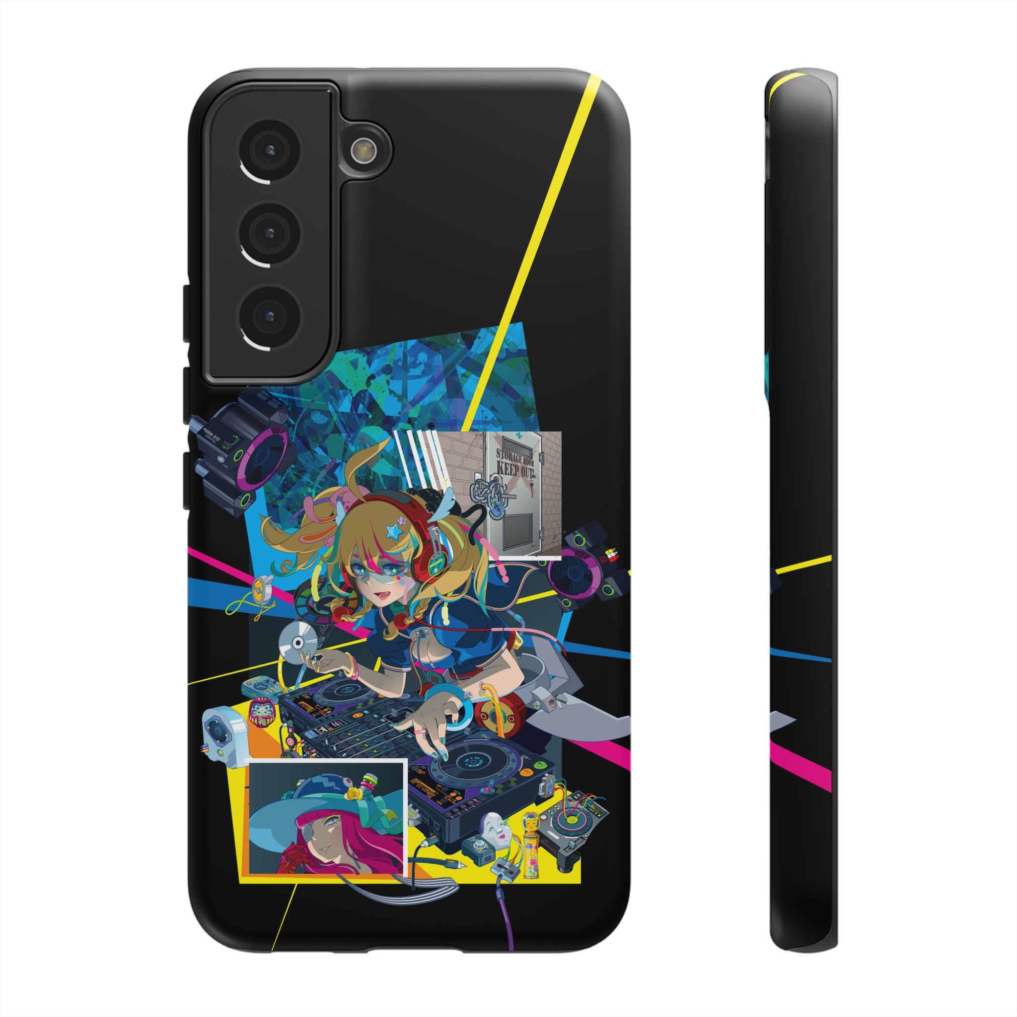 HYPERSONIC music club DJ VAL - Tough Phone Case