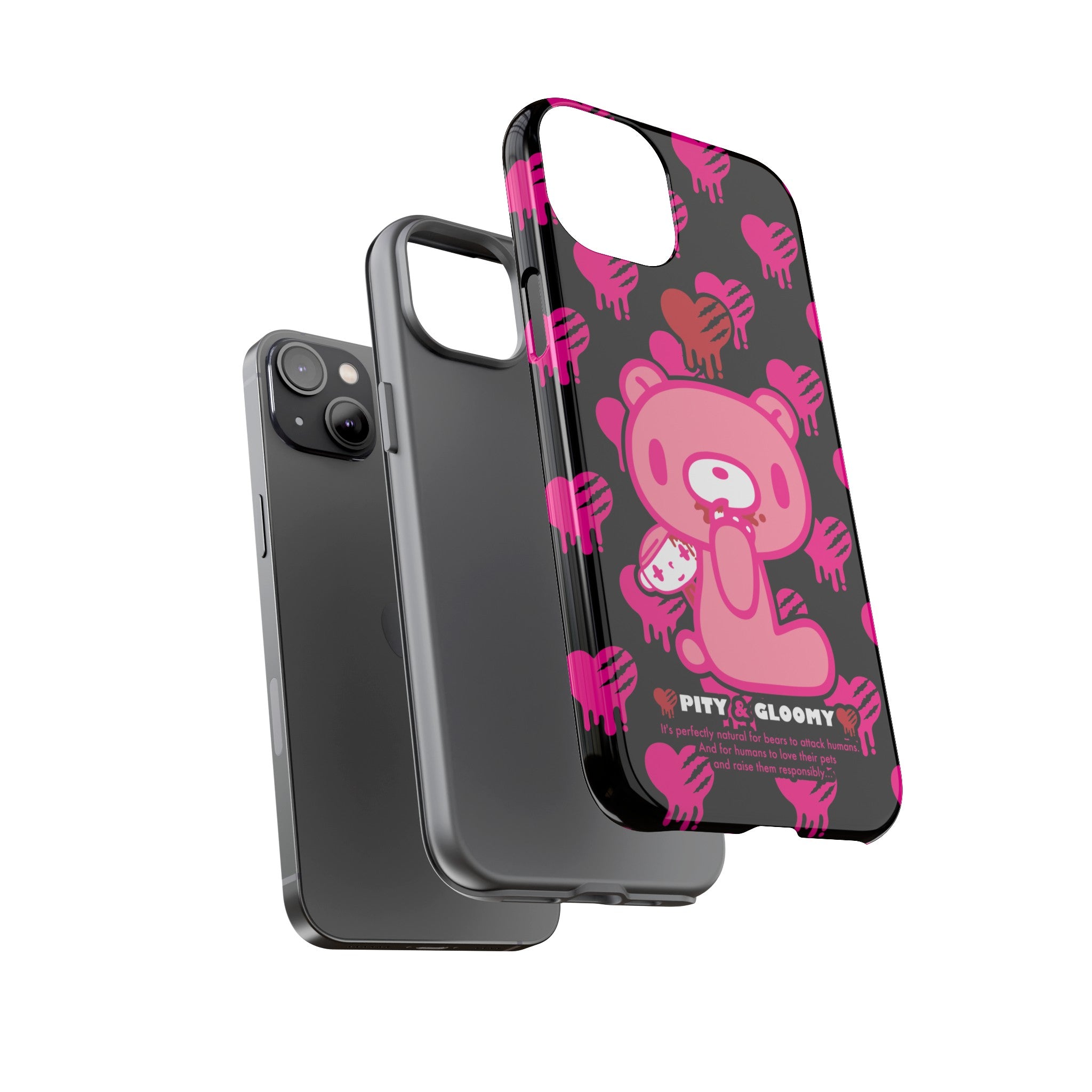 Gloomy Bear Pink Phone Case