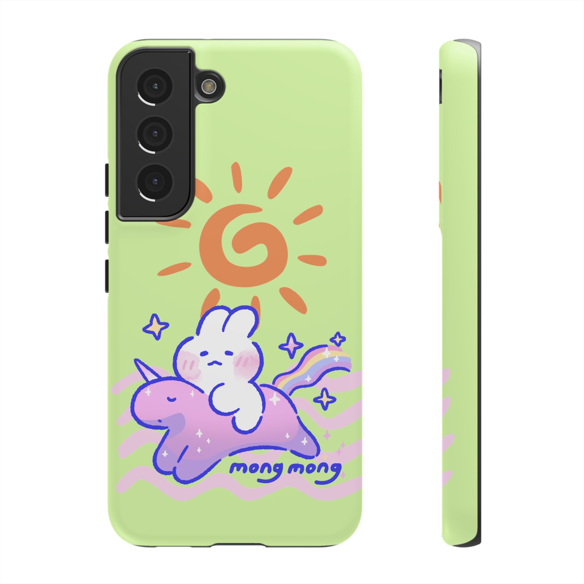 Lovely Mong Mong Ride a Unicorn Phone Case