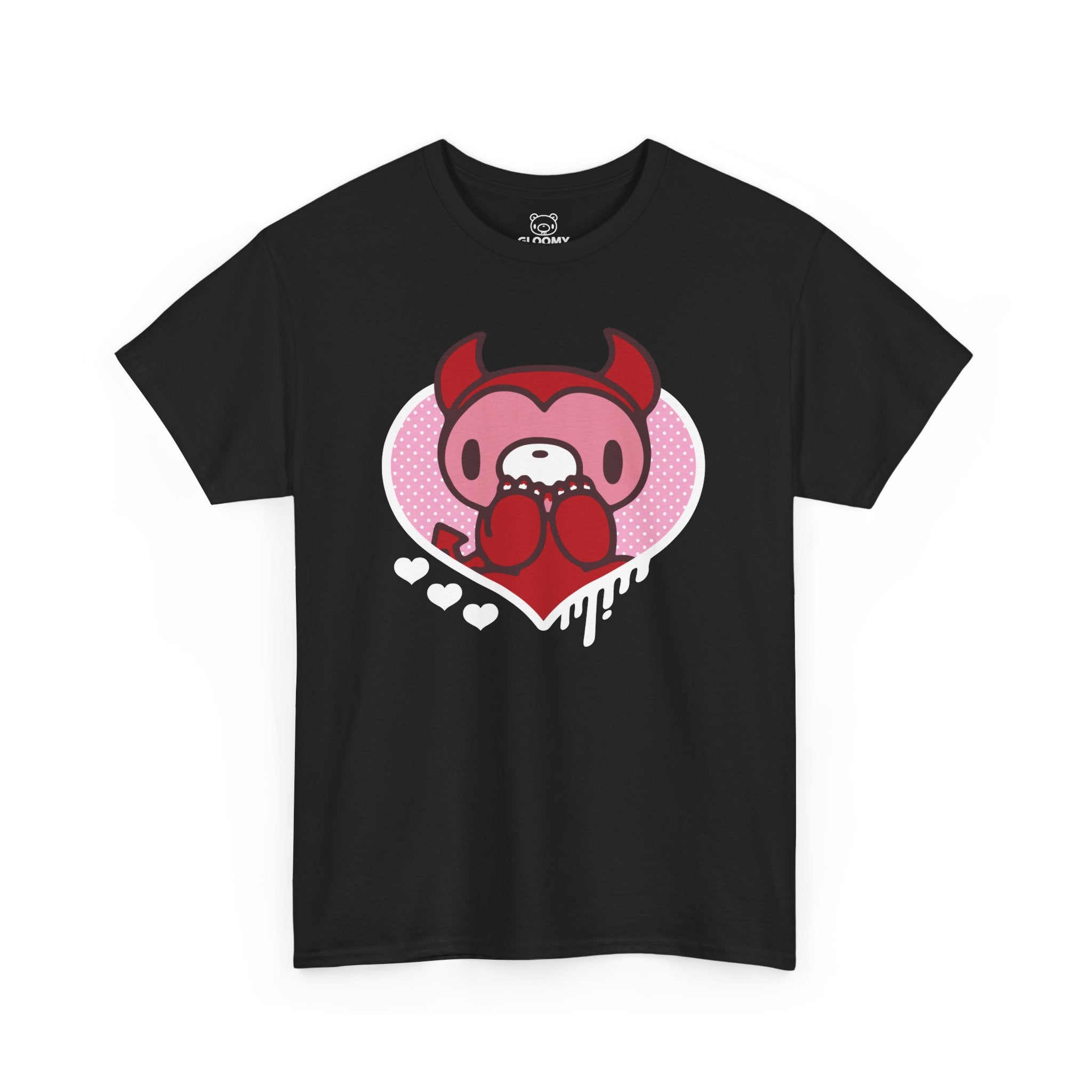 Valentine's Day Devil Gloomy Bear Tee