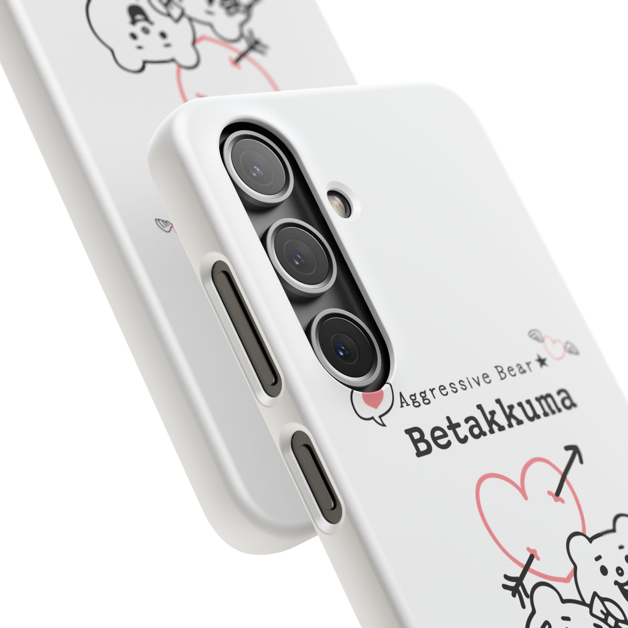 Betakkuma Arrow Heart Phone Case