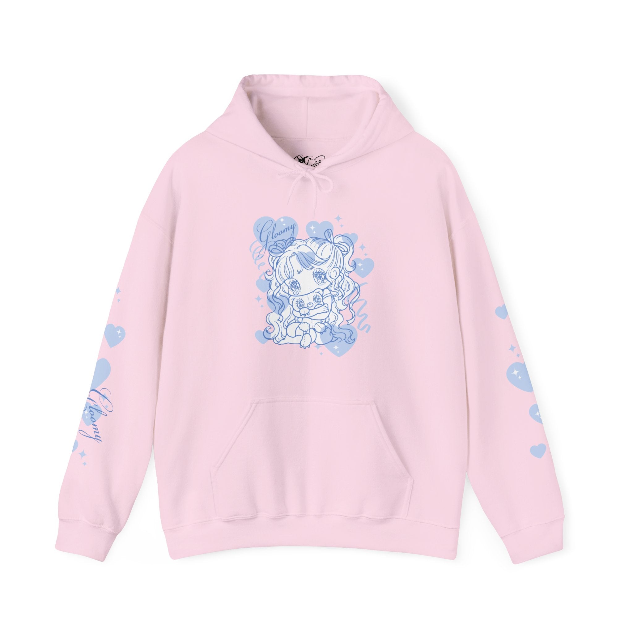 YURIE SEKIYA X GLOOMY BEAR🌟STARRY GAL 2024 ユニセックス フード付きスウェットシャツ