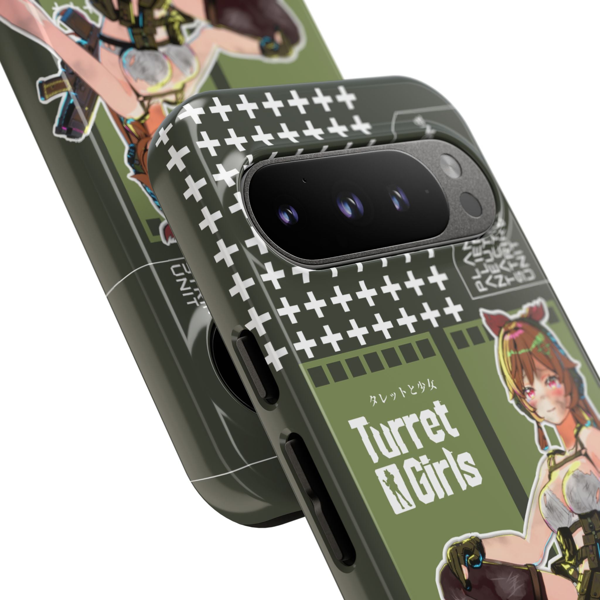 タレットガールズ - ぼろぼろのスマホケース