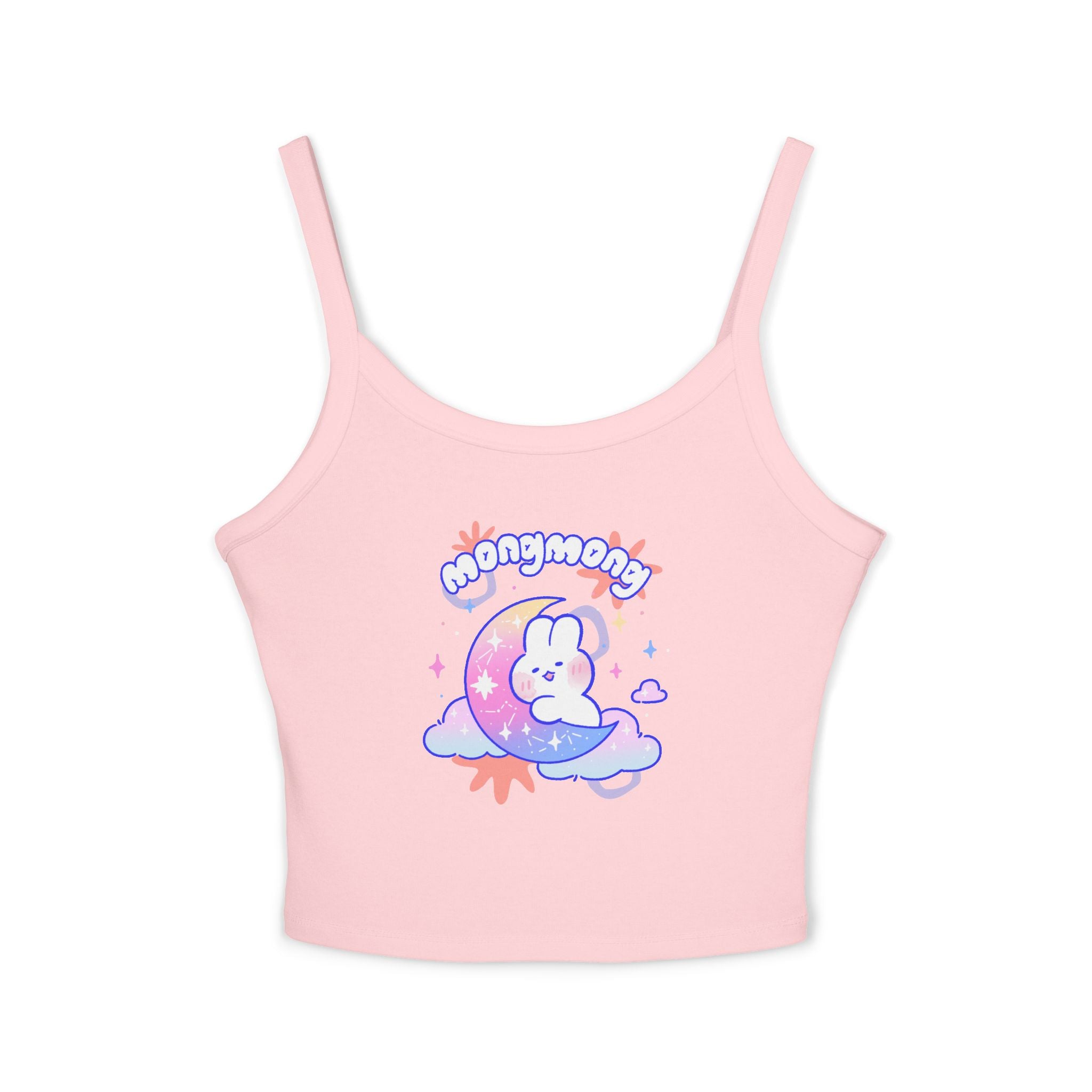 Lovely Mong Mong Spaghetti Strap Tank Top
