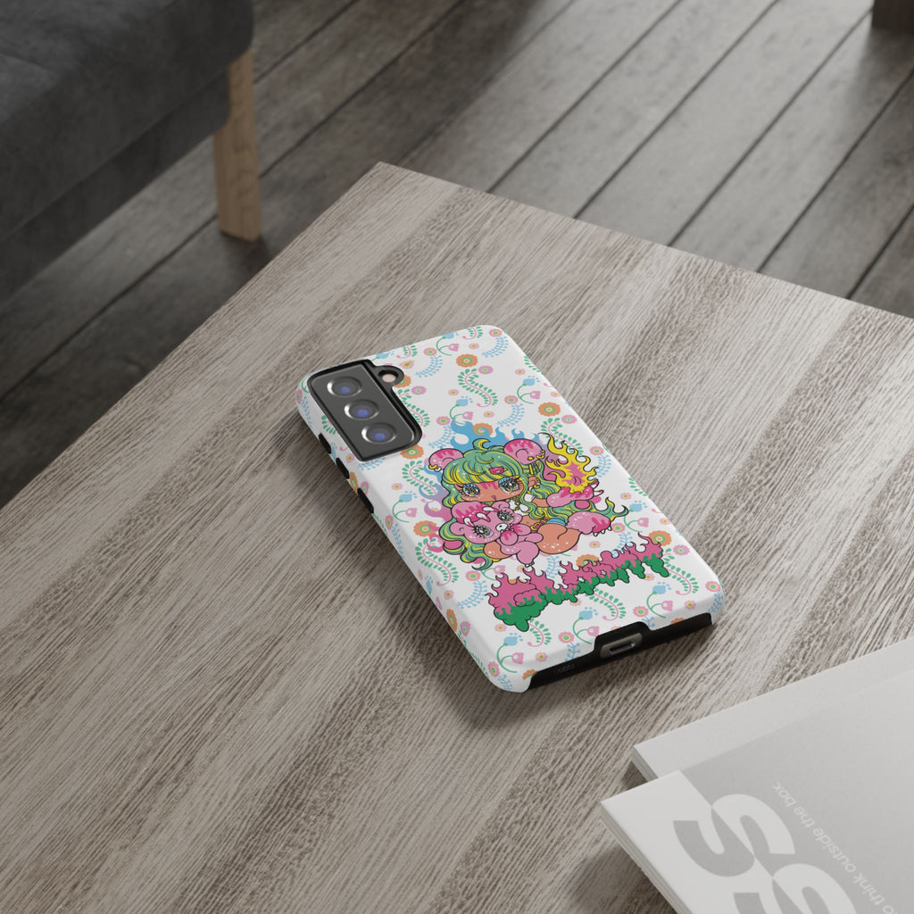 YURIE SEKIYA X GLOOMY BEAR ⭐️ FIRE GIRL PHONE CASE