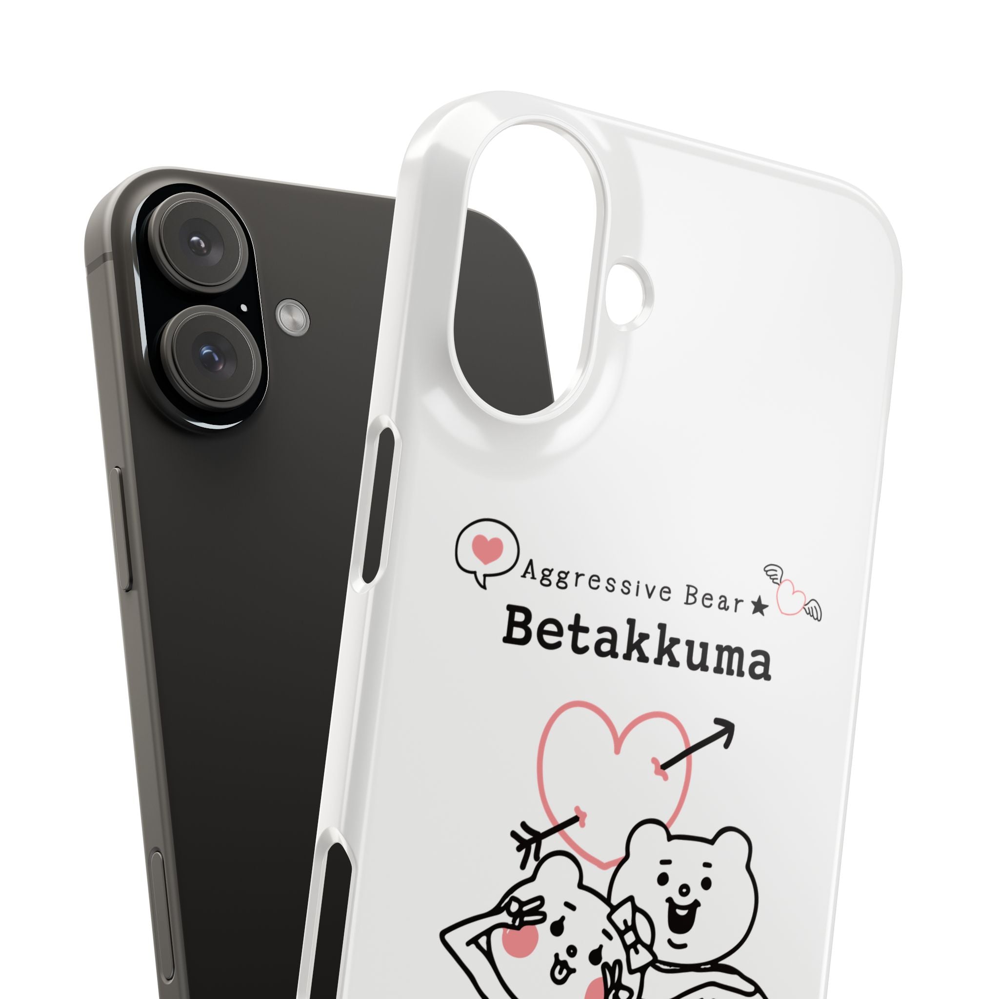 Betakkuma Arrow Heart Phone Case