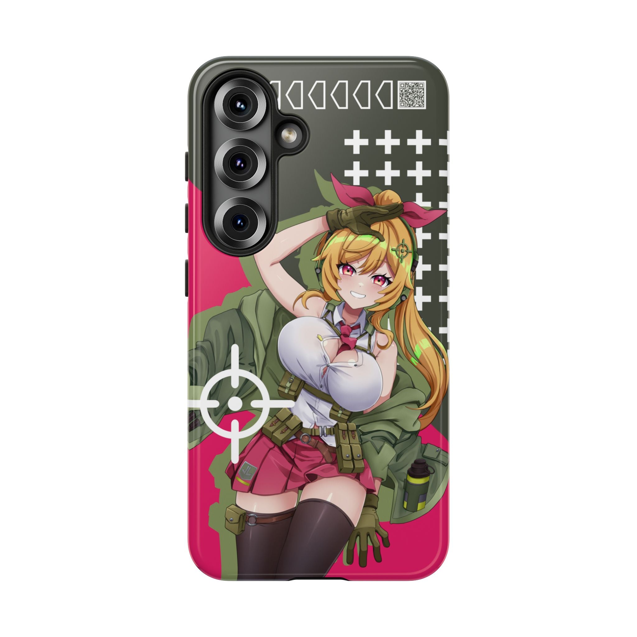 タレットガールズ - ロックオン スマホケース