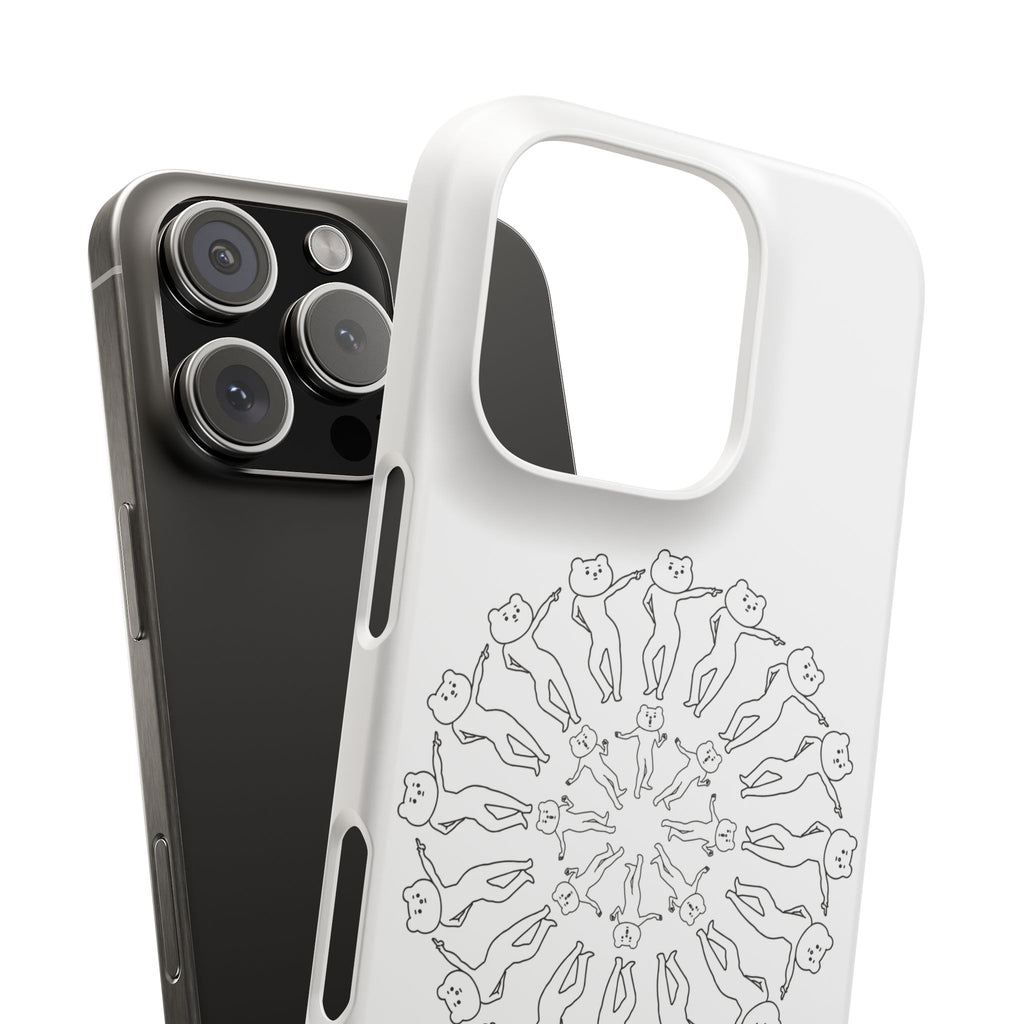 Betakkuma Swirl Pattern Phone Case