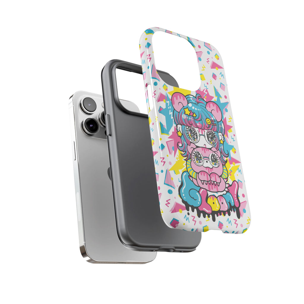 YURIE SEKIYA X GLOOMY BEAR ⭐️ FIRE GIRL PHONE CASE
