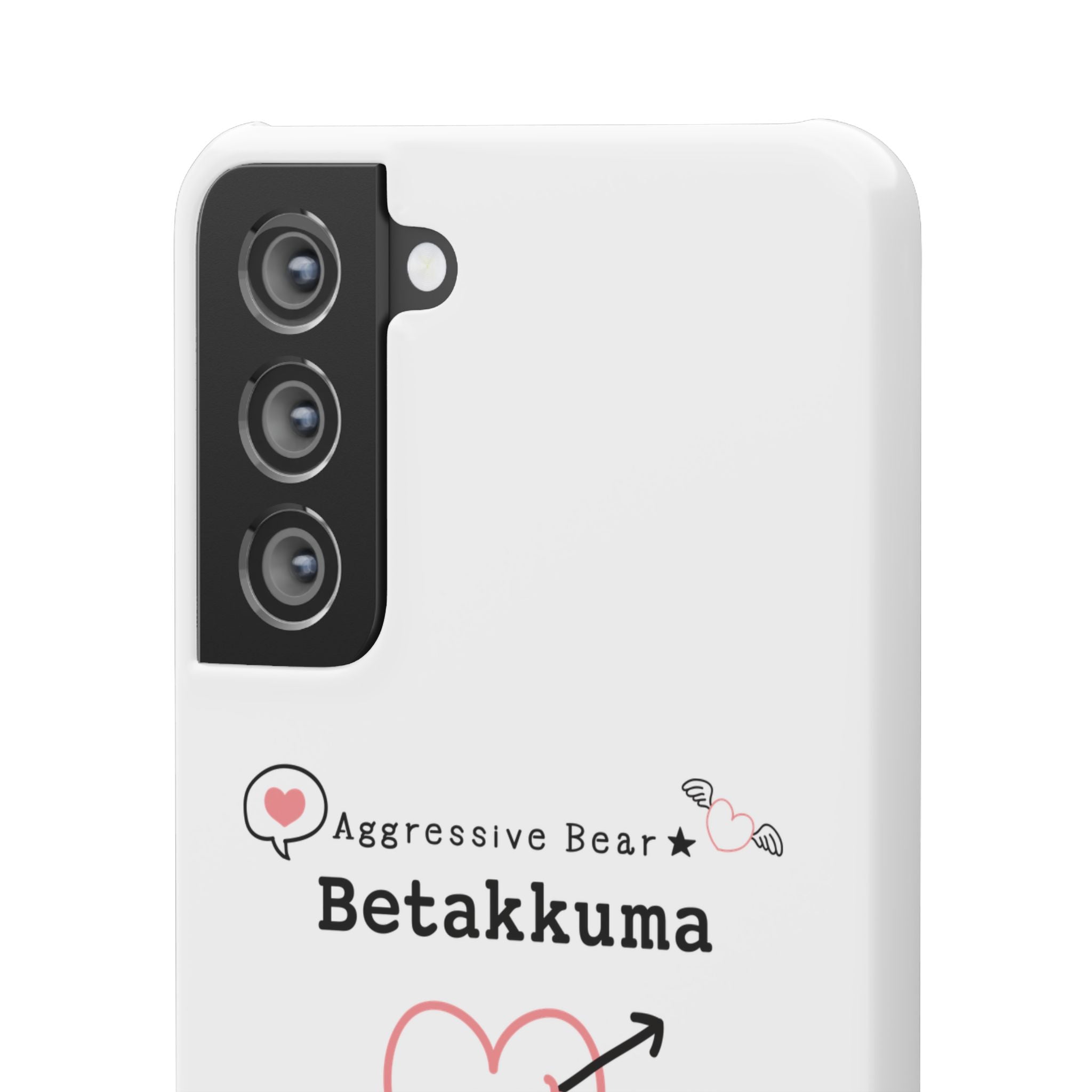 Betakkuma Arrow Heart Phone Case