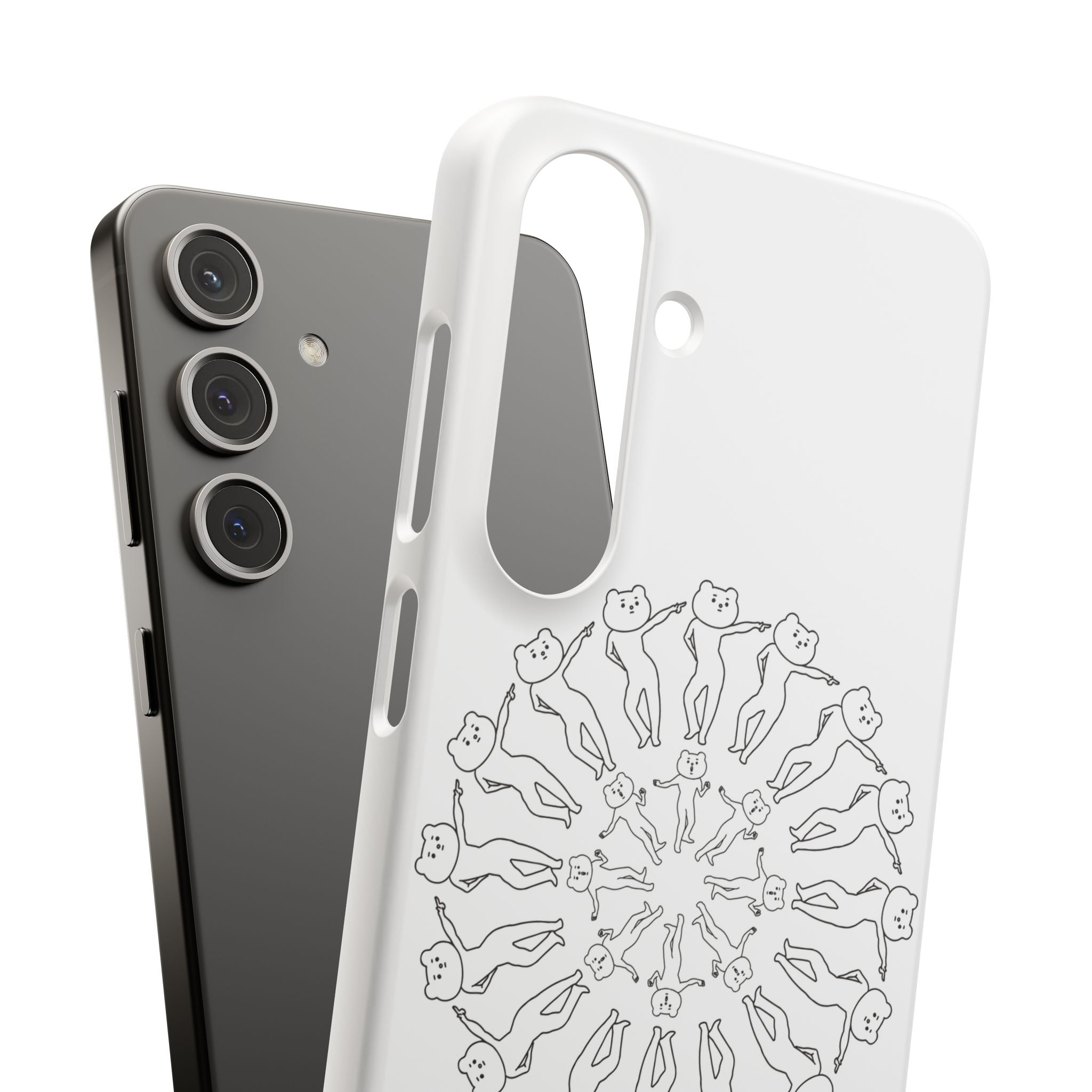 Betakkuma Swirl Pattern Phone Case