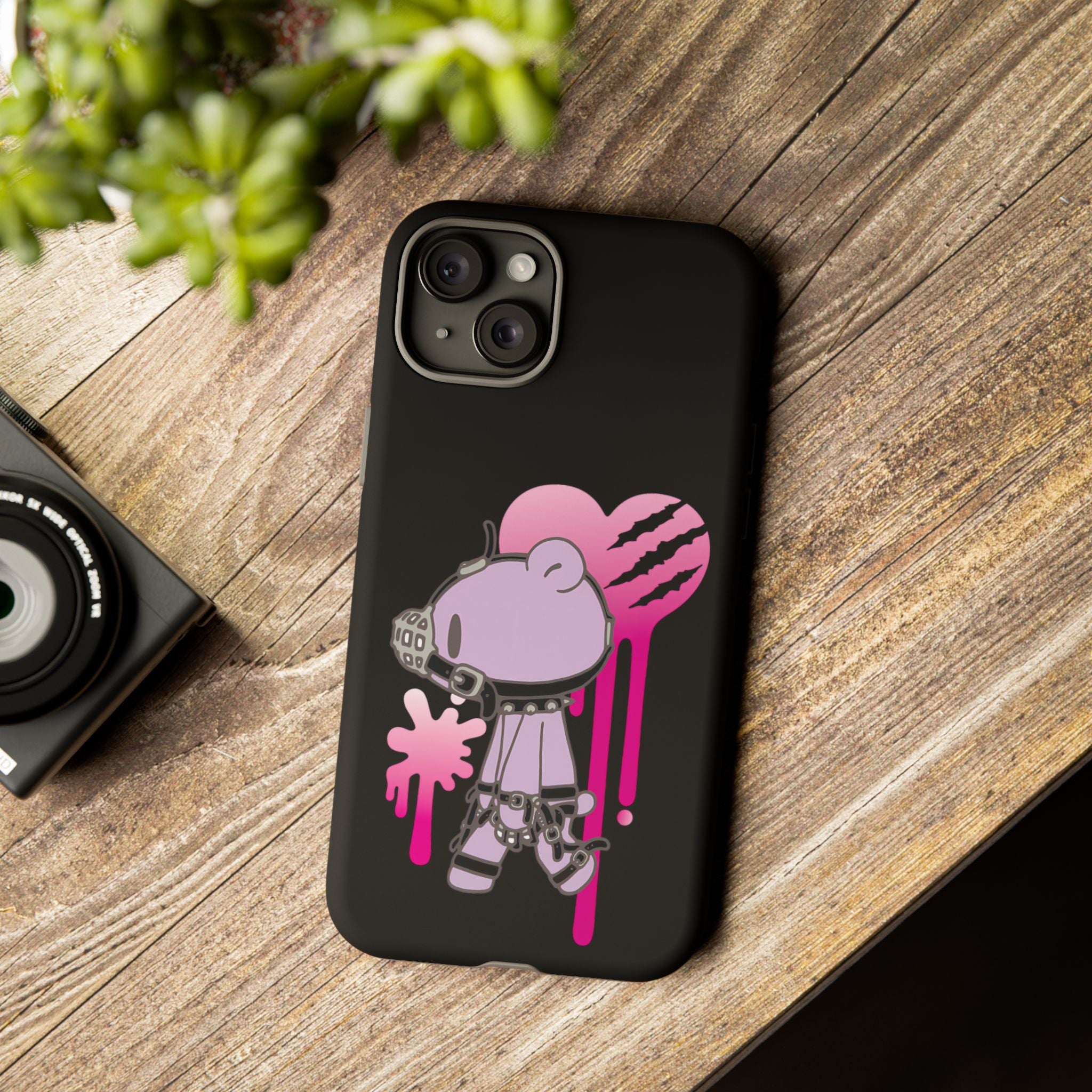 Gloomy Bear x DEDGRL6 "Jelly Heart" Tough Cases