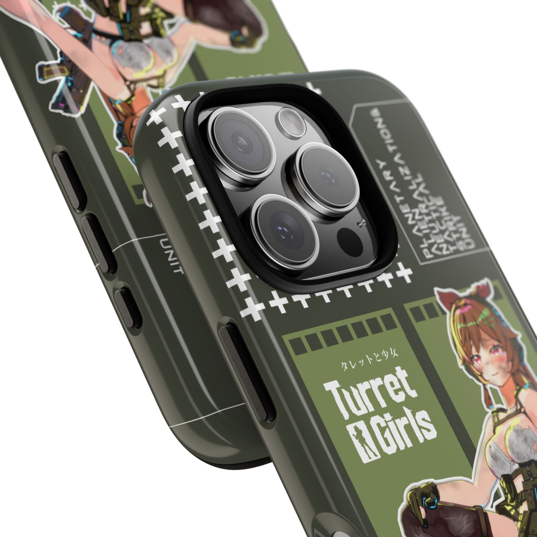 タレットガールズ - ぼろぼろのスマホケース