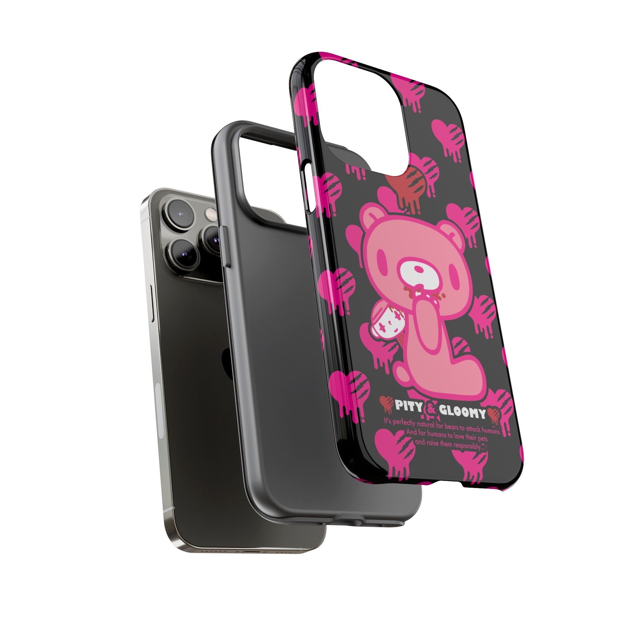 Gloomy Bear Pink Phone Case