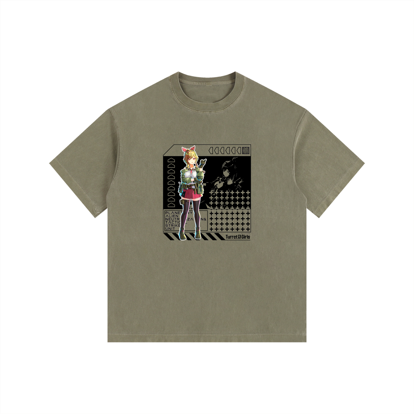 Vintage Washed Oversized Cotton T-Shirt