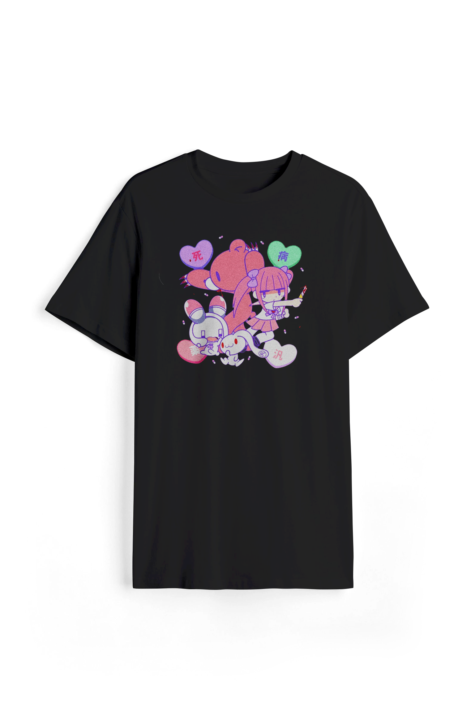 Menherachan x Gloomy Bear Team Up! Tee