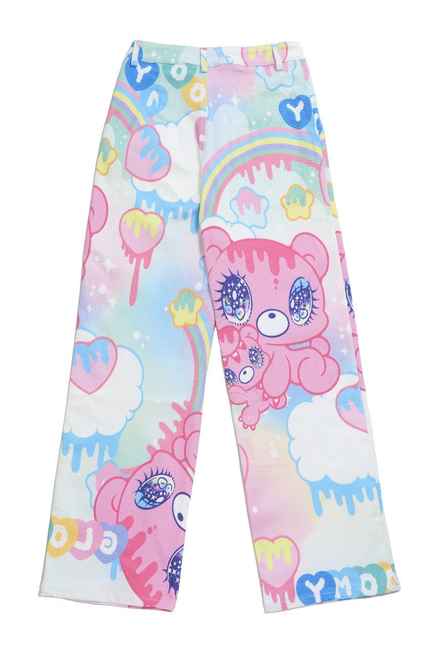 Plush Wonderland Denim Pants
