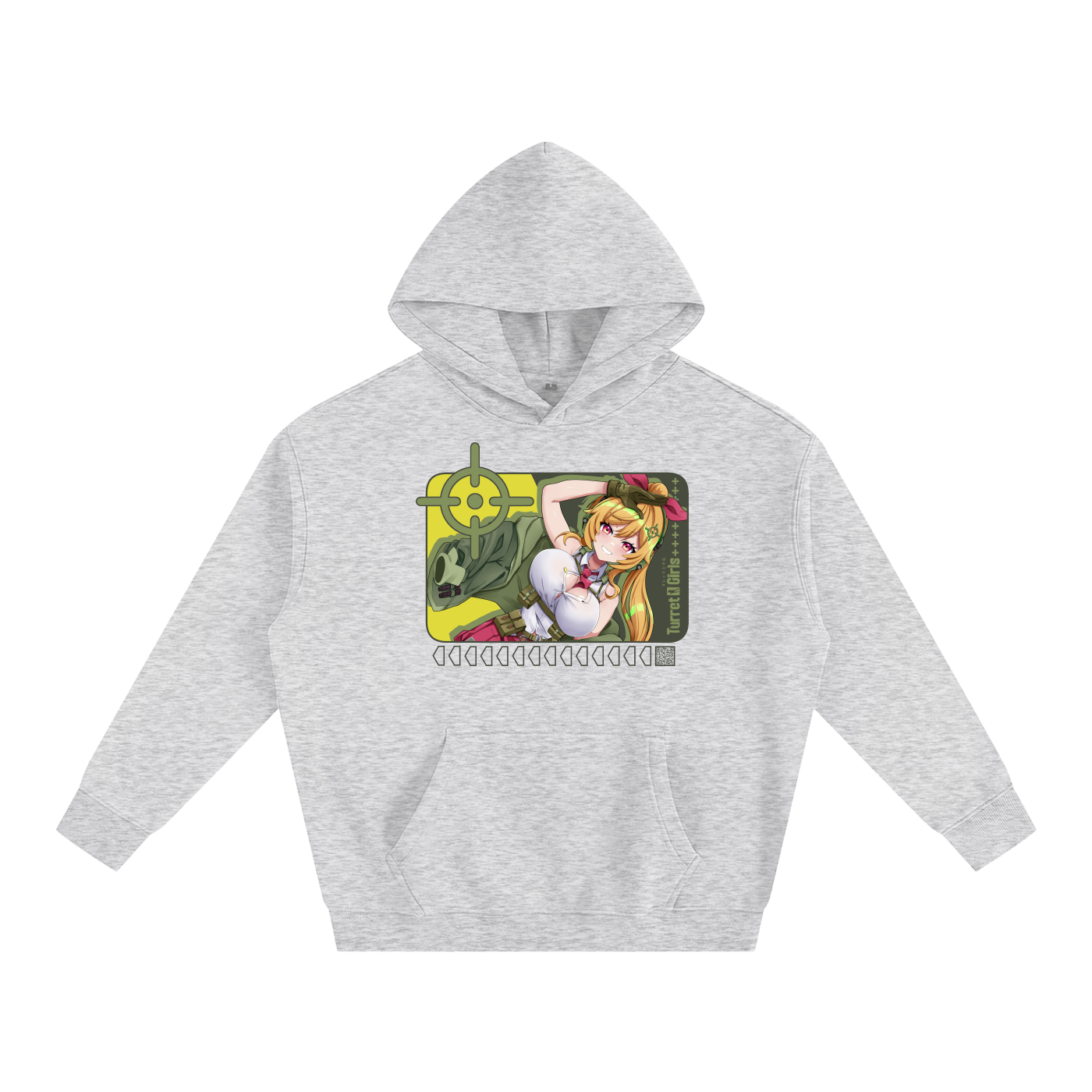 オーバーサイズフリースパーカー