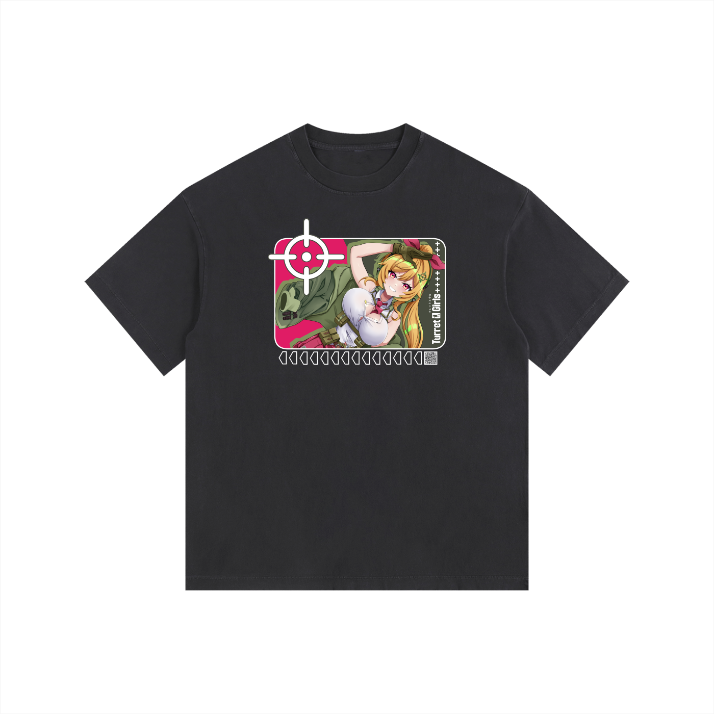 TurretGirls - LOCK ON Oversized Tee