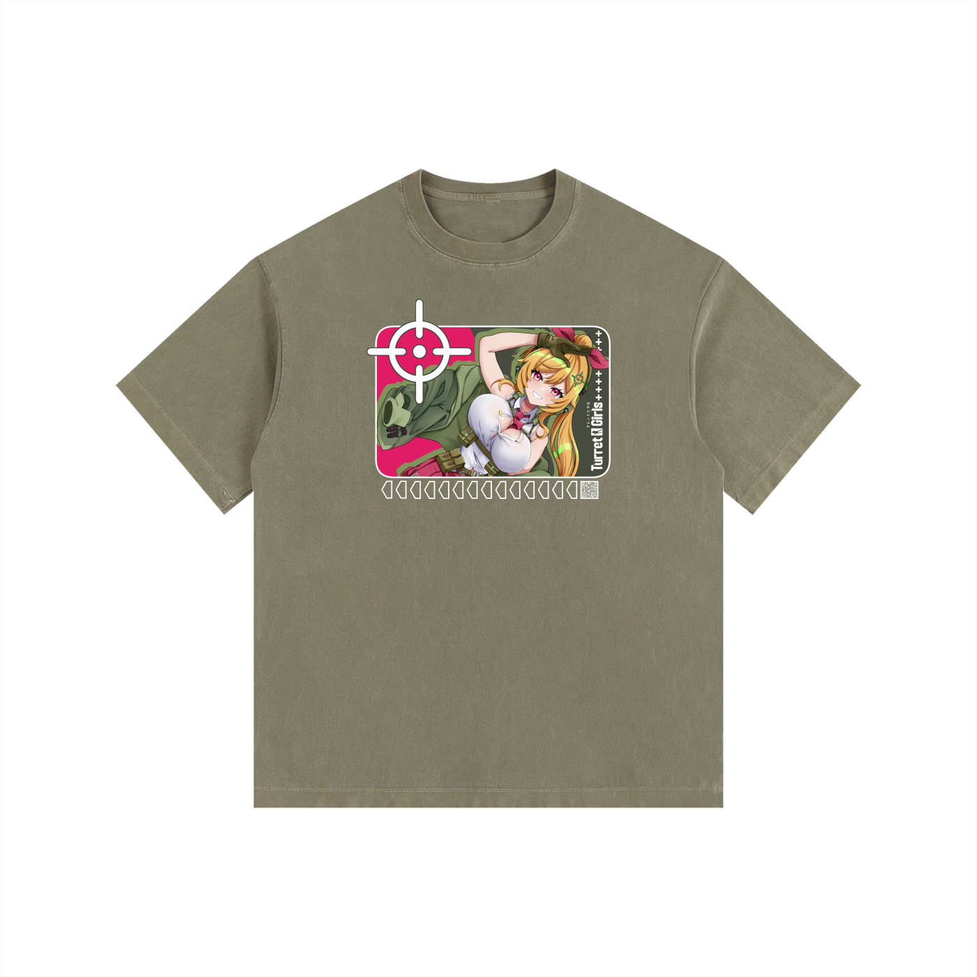 TurretGirls - LOCK ON Oversized Tee